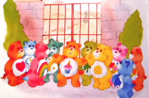 I found a copy of one of the Tales From The Care Bears books back in December. The art in it is Trul