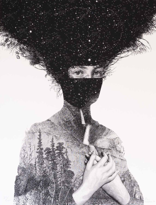 crossconnectmag:  Surrealistic Drawings by Dan HillierDan Hillier born Oxford in 1973  is a professional artist based in Stoke Newington, England. He produces his own pictures as well as making commissioned artworks for various clients including Neil