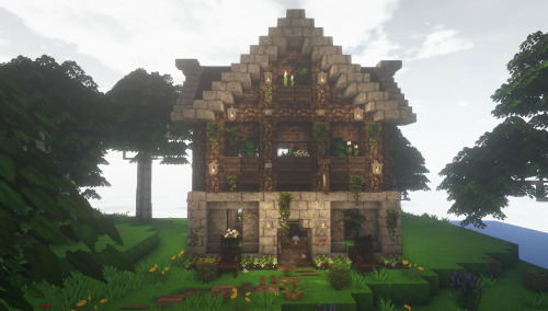 Made this little house to de-stress as is with all my houses because I have issues. It was meant to 