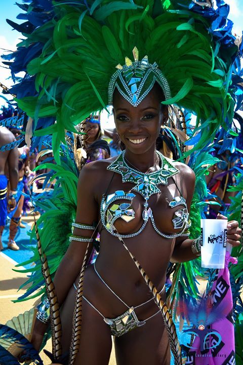 Trinidad carnival woman