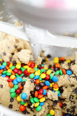 do-not-touch-my-food:  M&M Cookie Dough