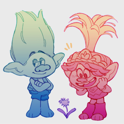 Caved After Watching Trolls 3 The Second Time And Drew These Two 