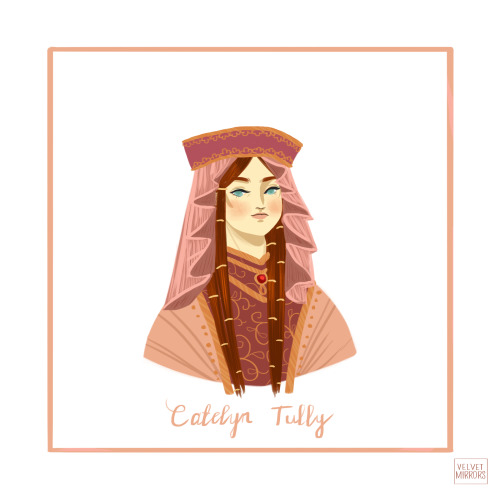 a young Catelyn Tully Stark