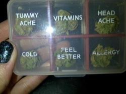 smokeytherare:  feel better with weed :) 