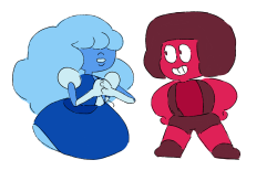 colincake:  Ruby and Sapphire  