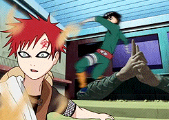 izayadragon:  Rock Lee VS Gaara. 