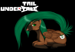 askcaffeinehazard:You know, I’ve heard a lot of ponies talking about a new game called “Under Tail” lately and I just have no idea what’s so good about it!I mean, my tail is long enough to sit under, but I really don’t find it all that amazing