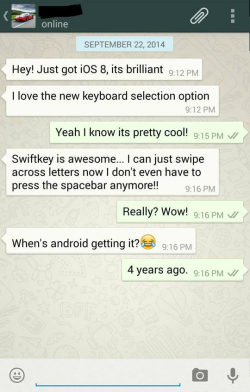 srsfunny:  Apple User Gets A New Featurehttp://srsfunny.tumblr.com/