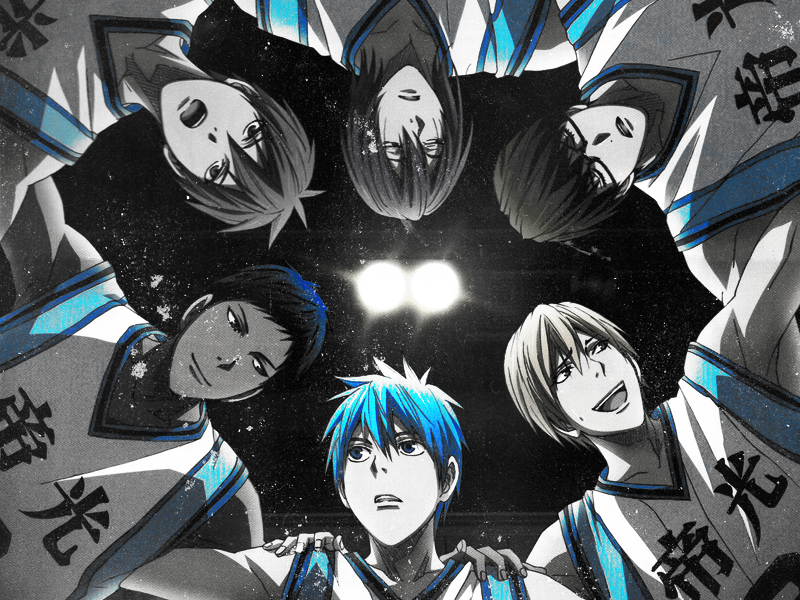 tenimuhou:  Kiseki no Sedai in Blue 