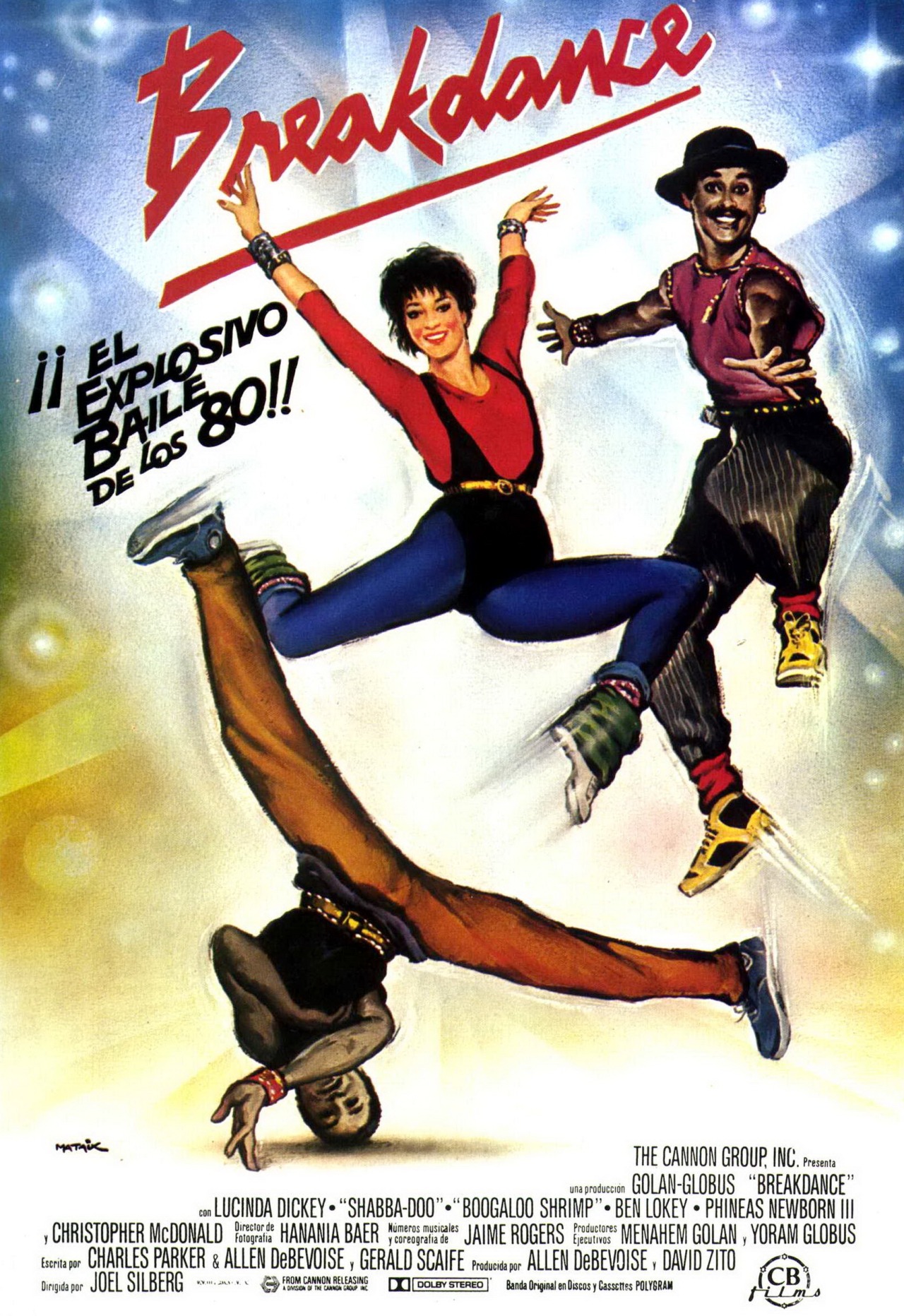 Foreign Movie Posters — Breakin' (1984). Spanish poster by Mataik.