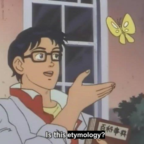 allthingslinguistic:Linguistics takes on the “Is this a pigeon” meme. 