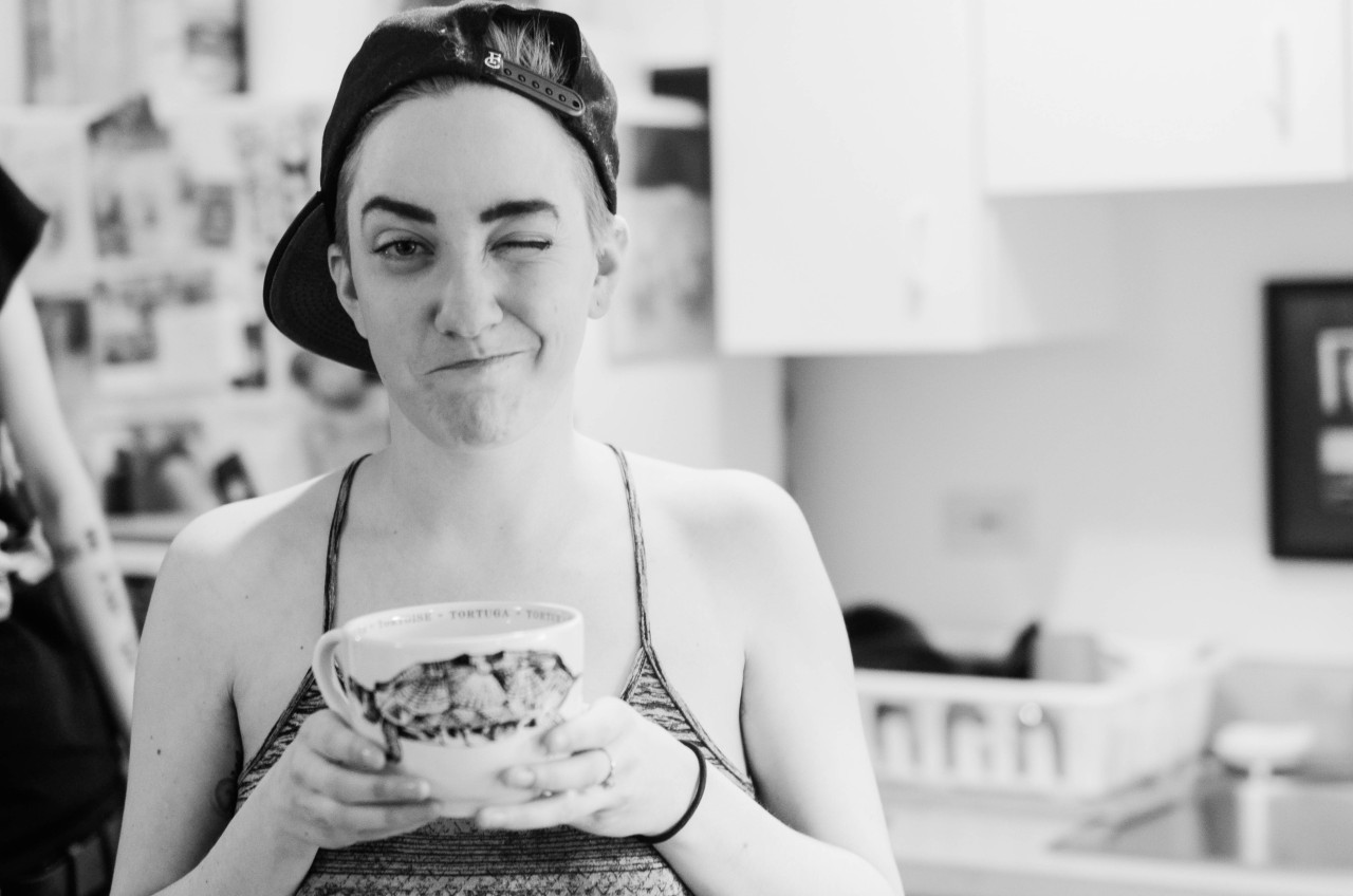 gingerlionheart:  @ittybittykaceface​ &amp; troy at home in Seattle | lionheart