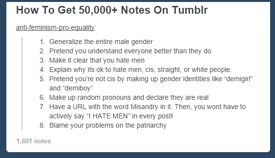 privilegedlittlecunt:Mmmmmm. This is such a satisfying collection of common sense.