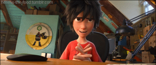 estrellas-sin-color:  cor-ta: here-is-the-food: Yo ahora.Big Hero 6 (2014)  x2  x3 