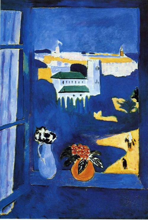 noolvidensusobjetospersonales: Henri Matisse, “La Fenêtre à Tanger”, 1912
