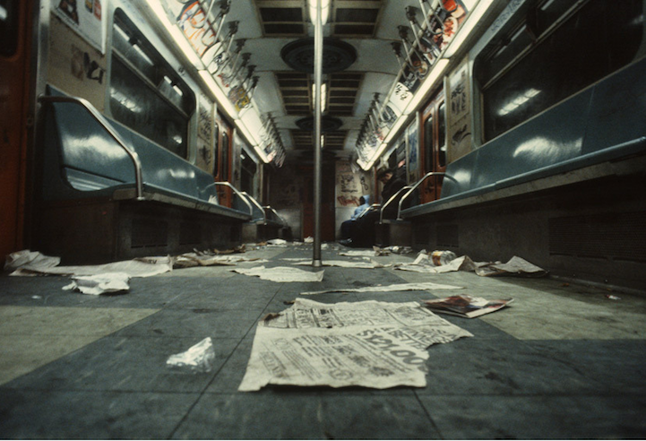 classicalrecords:  In the 1980s, the New York City subway was a gritty center for