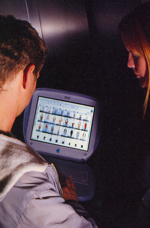 docpile: the fall 99 collection on helmut lang dot com