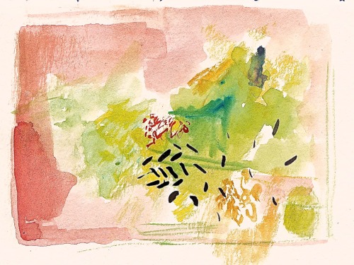 shantisheaan:From a new diary, watercolour and gouache2014 Shanti Shea An.