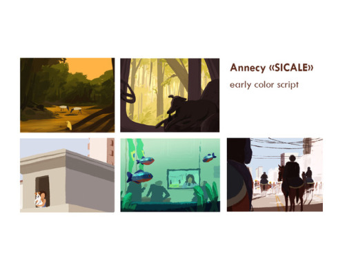 Visual develoment for our Annecy opening “SICALE”  : https://www.youtube.com/watch?v=C_HrJZZhj_AMy t