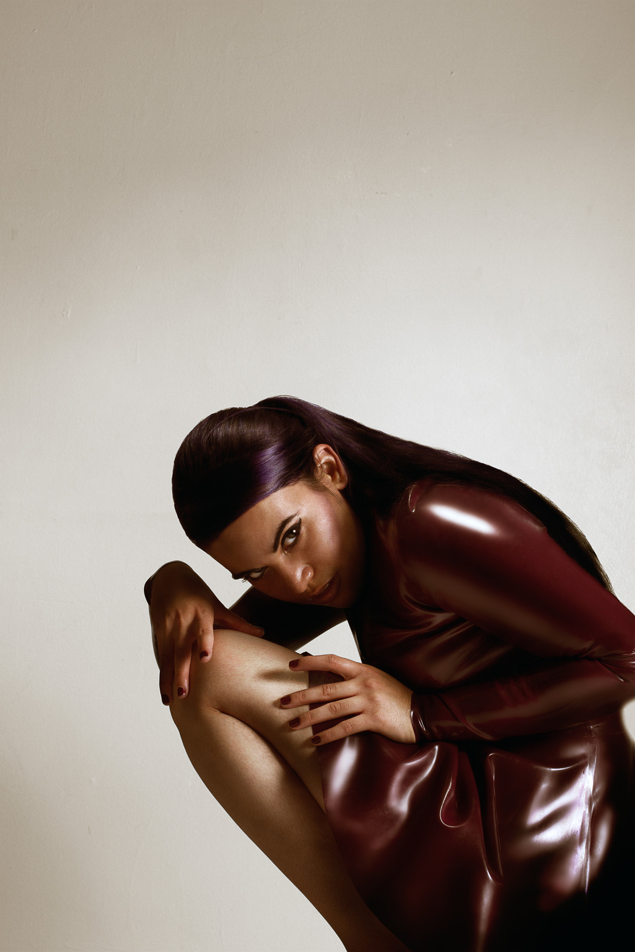 misssuckerpunch:  Two different versions of an image I created with MasArt. I love