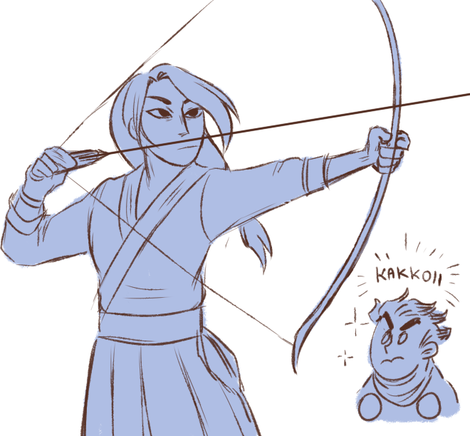 yazzdonut:  someone asked me to make some of the highschool doodles from this post