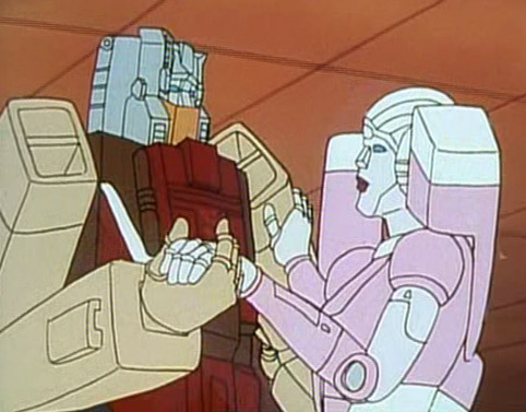 nihilismbot:

zzxid:
Funny fact: Chromedome and Arcee who were a couple back in the 80s Transformers cartoon becama very important for LGBT representation in Transformers, with Chromedome (and Rewind) being the first confirmed same-gender couple, and Arcee (with Aileron) being the first shown romantic kiss in TF media.
Additional Trivia! Susan Blu, Arcee’s voice actress in G1 and Animated, is a lesbian! While she was voicing Arcee in the 80s, she struggled with depression partially related to the discrimination she faced. It’s so nice to see one of Blu’s most popular roles become a wonderful lesbian icon! 