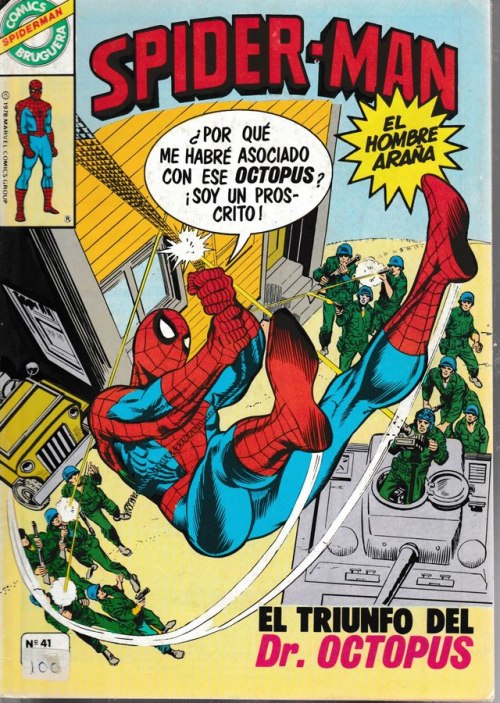 browsethestacks:Vintage Comic - Spiderman El Hombre Araña #041 (1980) (Spanish)