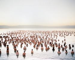 untrustyou:  Dead Sea, 2011 Spencer Tunick 