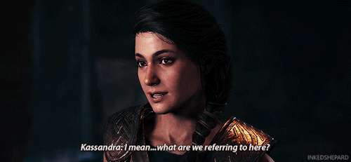 inkedshepard: It’s beautiful, isn’t it?  And ofc Kass thinks with everything but&nb