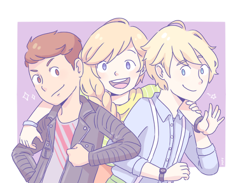 Windenburg kids and clubmates Max, Elsa, and Lucas~