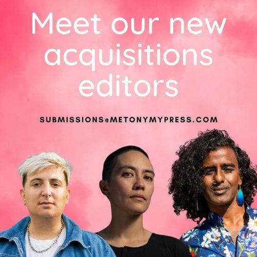 Thrilled to announce that I have joined the editorial team at Metonymy Press as an acquisitions edit