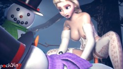 pockyinsfm:  Elsa x Snowman - Stream AnimationClick on the links below to see the animation.720p (webmup/gfycat):http://webmup.com/cadd1/vid.webmhttp://gfycat.com/PeskyDizzyCaribou360p (gfycat):http://gfycat.com/WeirdHandyDeermouse–Fooling around on