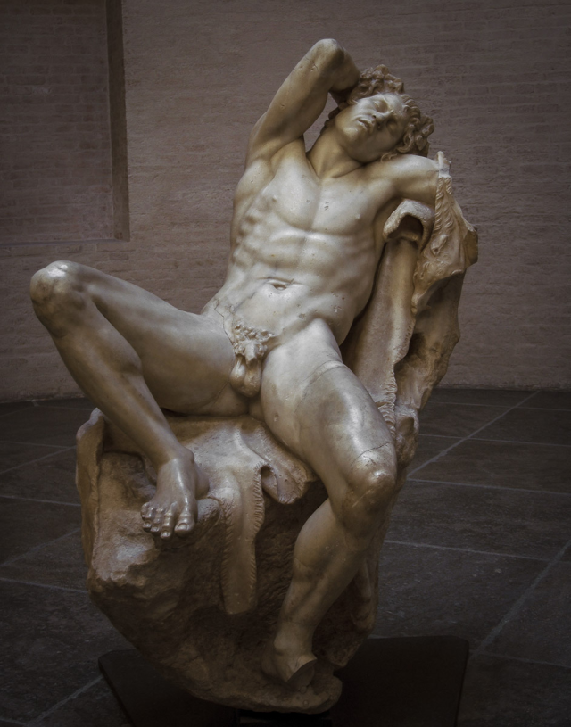 gayartists:Barberini Faun, late 3rd or early 2nd century BCE