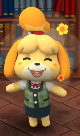 mayor-nedy:  ☆  ☆  ☆  ISABELLE SMASH!   ☆   ☆   ☆   doing it for her~ <3 <3 <3