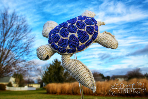 I&rsquo;m happy to announce that my brand new Sea Turtle pattern is now available!!  This pattern fe