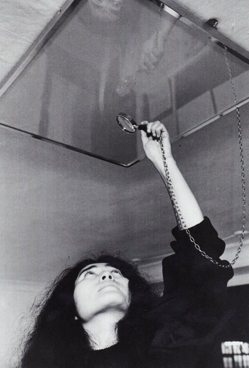 gallowhill:  Yoko Ono - Ceiling Painting (Yes Painting), 1966 