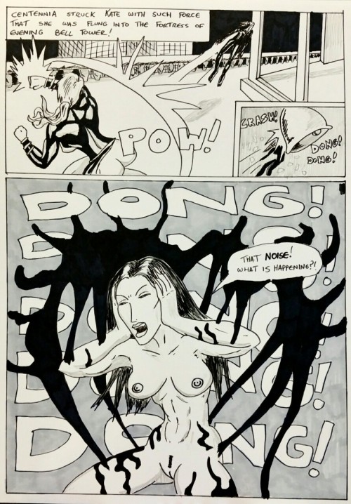 Sex SYMBIOTE SURPRISE page 10  Kate gets clocked pictures