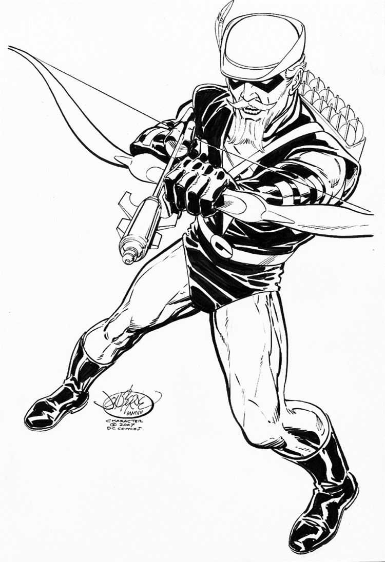 Green Arrow - A series of commissions by John Byrne. 2006-2007.To view the previous