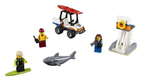 LEGO City Coast Guard Summer 2017 SetsCoast Guard Starter Set (60163)Sea Rescue Plane (60164)4x4 Res