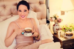 elementarystan:  Lucy Liu photographed at