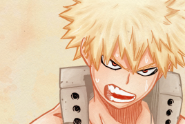 mikotoray:  Katsuki Bakugou for @kanekin