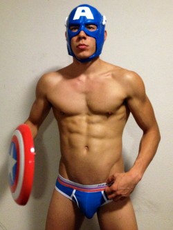 andrewchristian:  Andrew Christian Famous Fan Thomas is a one-man superhero team! Get your gear at http://www.andrewchristian.com Submit your Famous Fan photos to http://www.andrewchristian.com/index.php/famous-fan.html 