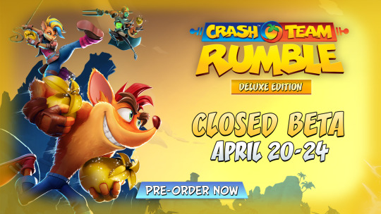 Crash Team Rumble — Pre-order now and get access to the Closed Beta April  20-24