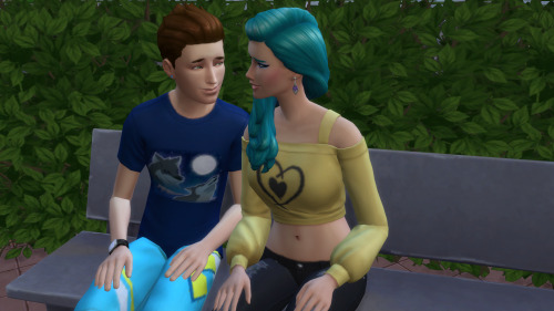 The Sims 4 (Nick x Amy) Day 32.(Image set 3 of 3).