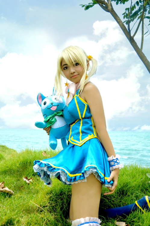 LUCY HEARTFILIA ~ Fairy Tail (2010) cosplayed and costume done by myself  photo by epi —- plea