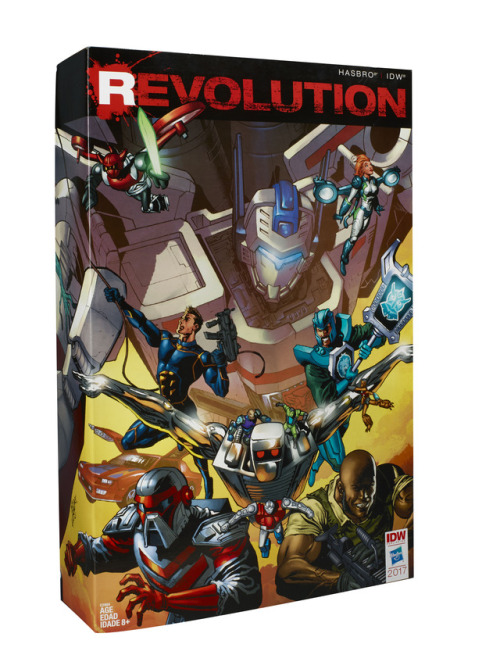 tfwiki: REVOLUTION Comic Crossover Preview Mega-Set  (Ages 8 years & up/Approx. Retail Price: $9