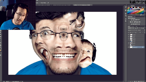kakikiro:  Surprise livestream! More Photoshopping!!edit: fixed the link since the