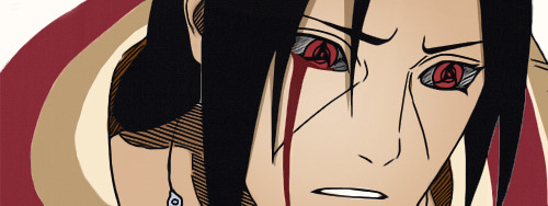 dattebayos:   Coloring Uchiha Itachi + Sharingan.      