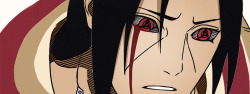 dattebayos:   Coloring Uchiha Itachi + Sharingan.