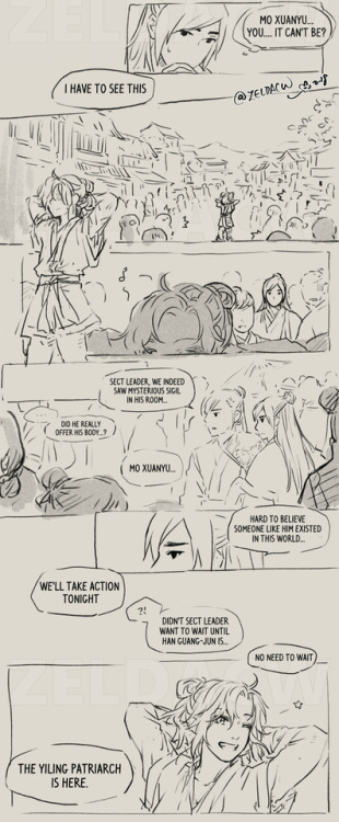 zeldacw: Extra to my Mo XuanYu comic.  *MoXuanYu (headcanon/ no CP) story:  [par